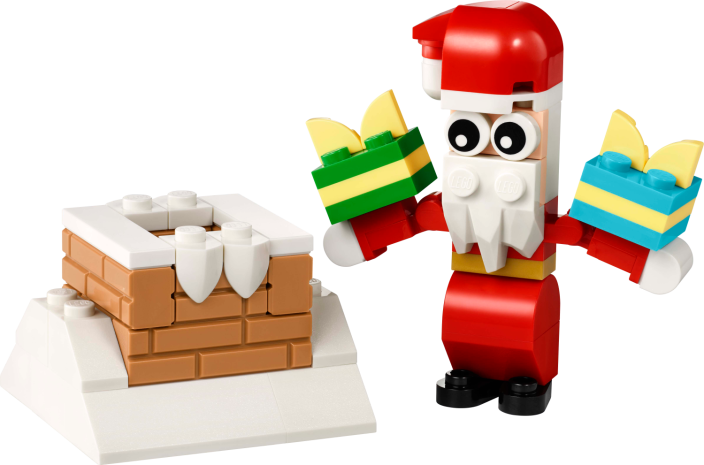 LEGO® Creator 30692 Der Weihnachtsmann im Schornstein