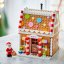 LEGO® Iconic 40809 Weihnachtliches Lebkuchenhaus