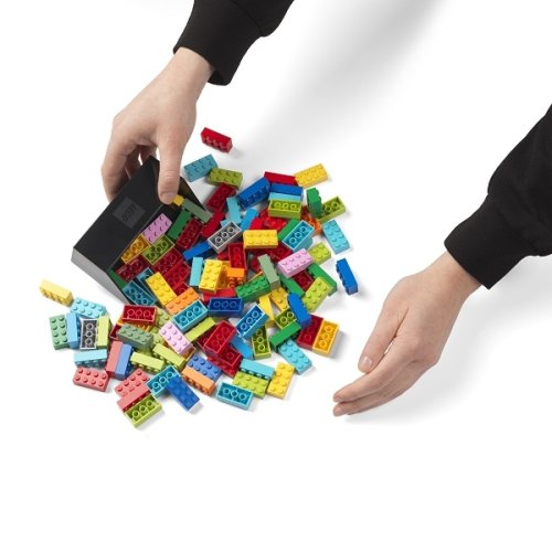 LEGO® Baustein-Schaufel - grau/schwarz, 2er-Set