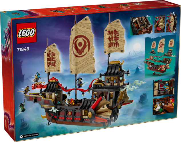 LEGO® Ninjago 71848 Der Tempel-Flugsegler