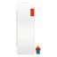 LEGO® Estojo de lápis com minifigura, vermelho
