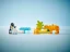 LEGO® DUPLO® 10442 Famiglie di animali: pinguini e leoni