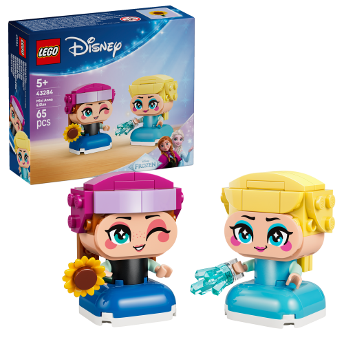 LEGO® Disney TM 43284 Die Mini-Prinzessinnen Anna und Elsa