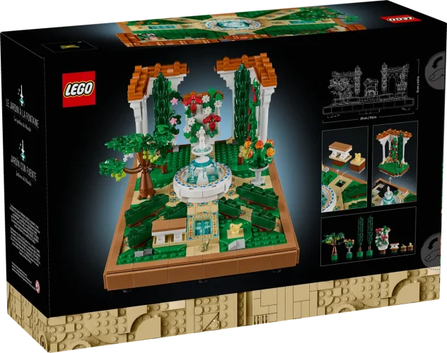 LEGO® Icons 10359 Jardim com Fonte