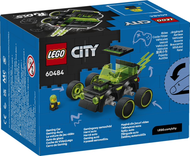 LEGO® City 60484 Coole Flitzer – Gaming-Rennauto