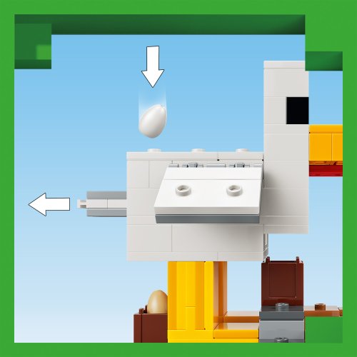 LEGO® Minecraft 21585 Hühnerfarm