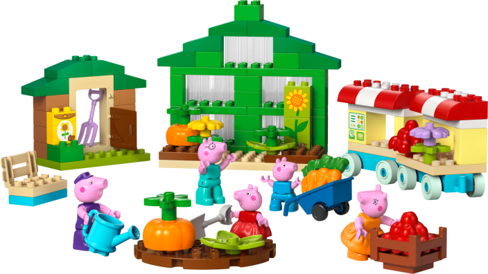 LEGO® DUPLO Peppa Pig 10461 De tuin en kas van Opa Big