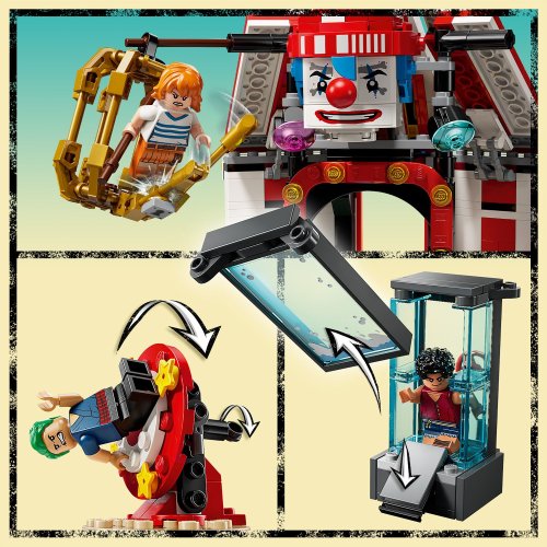 LEGO® ONE PIECE 75637 La tenda del circo di Bagy il Clown