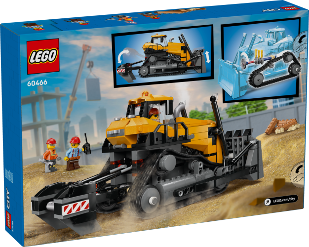LEGO® City 60466 Le bulldozer jaune