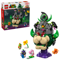 LEGO® Super Mario 72042 Príncipe Florian e Bowser Castelo