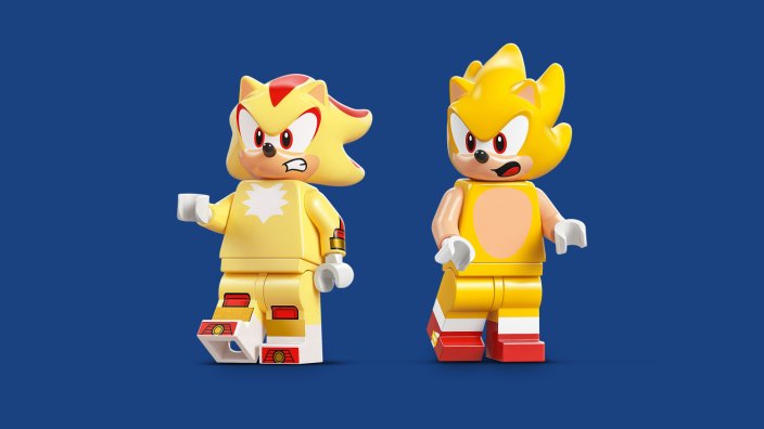 LEGO® Sonic the Hedgehog™ 77003 Super Shadow contre Biolizard