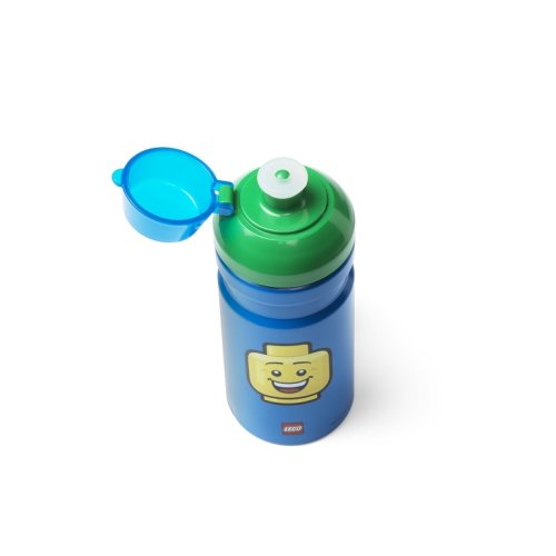 LEGO® ICONIC Boy snack set (garrafa e caixa) - azul/verde