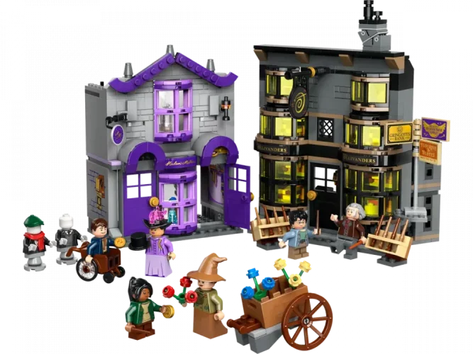 LEGO® Harry Potter™ 76439 Ollivanders™ y Túnicas de Madame Malkin