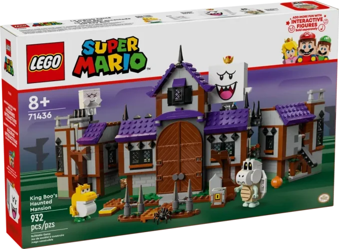 LEGO® Super Mario™ 71436 Mansão assombrada do Rei Bu