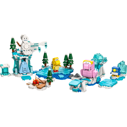 LEGO® Super Mario™ 71417 Set de Expansão A Aventura na Neve de Fliprus