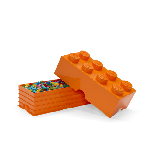 LEGO® Aufbewahrungsbox 8 - orange