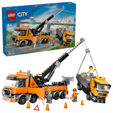 LEGO® City 60467 Schwerlast-Abschleppwagen mit Kran