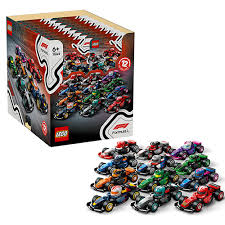 LEGO® Minifigures 71049 Carros de Corrida F1® Colecionáveis - box - 36 pcs