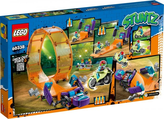 LEGO® City 60338 Le looping du chimpanzé cogneur