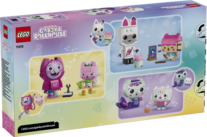 LEGO® Gabby's Dollhouse 11215 Gabbys Katzenfreunde aus LEGO Steinen