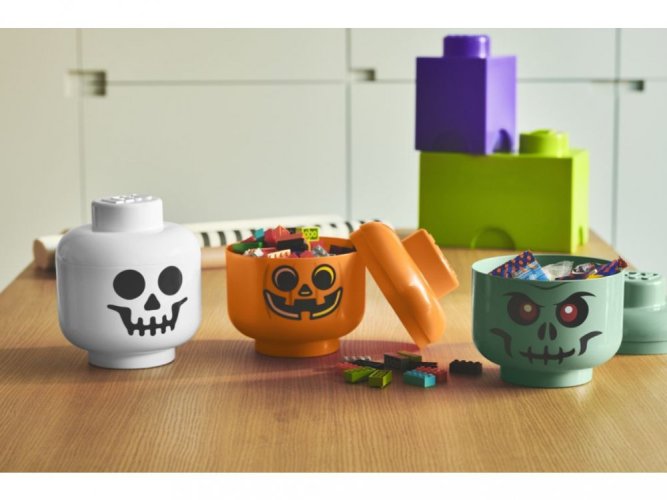 LEGO® Opberghoofd (mini) - skelet