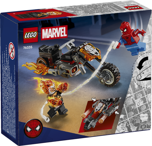 LEGO® Super Heroes 76335 Spider-Man contra Mota do Ghost Rider