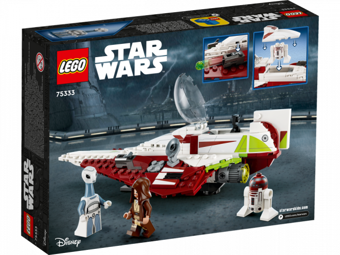 LEGO® Star Wars™ 75333 Obi-Wan Kenobis Jedi Starfighter™ - Beschädigte Verpackung