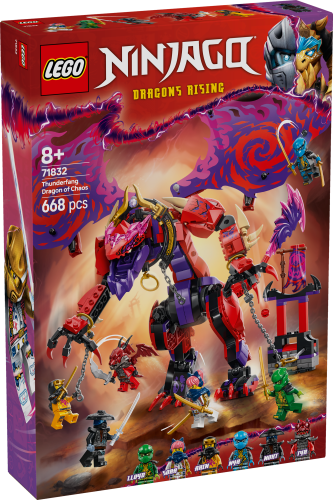 LEGO® Ninjago® 71832 Presa do Trovão - Dragão do Caos