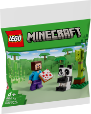 LEGO® Minecraft 30672 Steve mit Baby-Panda