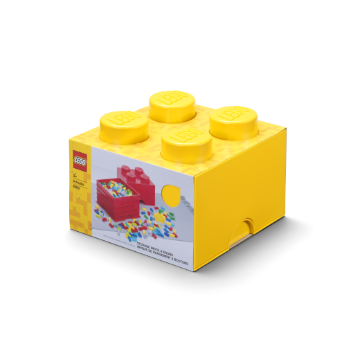 LEGO® Boîte de rangement 4 - jaune