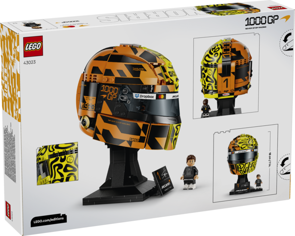 LEGO® F1 43023 McLaren Mastercard F1® Team Casque de Lando Norris