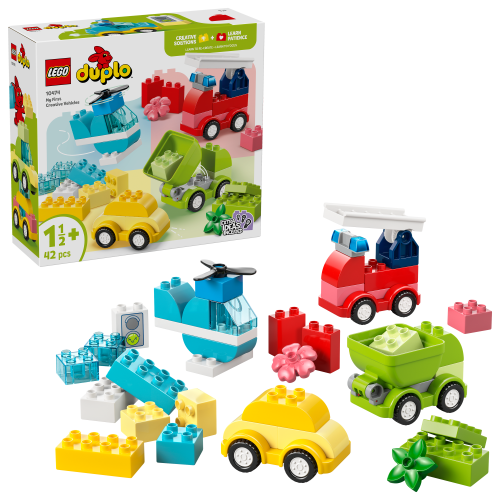 LEGO® DUPLO My First 10474 Les véhicules créatifs