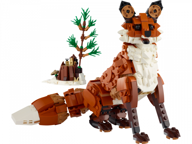 LEGO® Creator 3-in-1 31154 Erdei állatok: Vörös róka