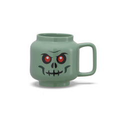 LEGO® kubek ceramiczny 255 ml - szkielet - zielony