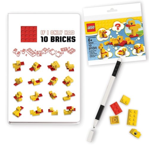 LEGO® Stationery Classic Anatre - quaderno con penna e kit