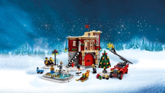 LEGO® Creator Expert 10263 La caserne des pompiers du village d'hiver