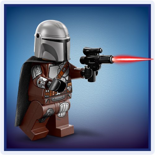 LEGO® Star Wars TM 75436 Der Mandalorianer und Grogu auf ihrem Speeder Bike™