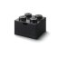 LEGO® table box 4 avec tiroir - noir