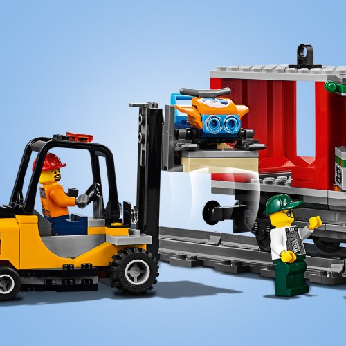 LEGO® City 60198 Le train de marchandises télécommandé