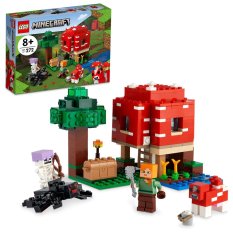 LEGO® Minecraft 21179 The Mushroom House