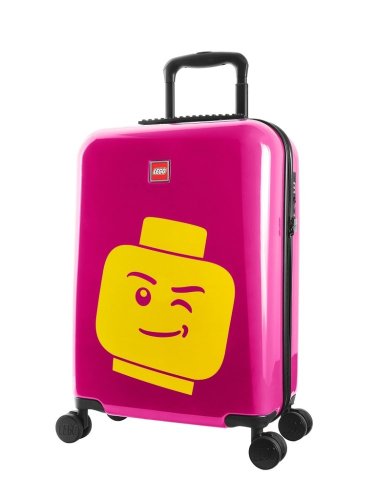 LEGO® Luggage ColourBox Minifigure Head 20\" - Berry