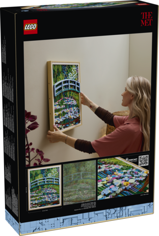 LEGO® ART 31220 Claude Monet – Brug over een vijver met waterlelies