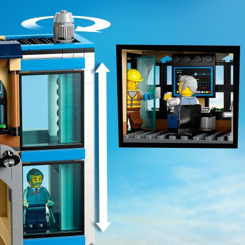 LEGO City 60469 Hlavní vlakové nádraží