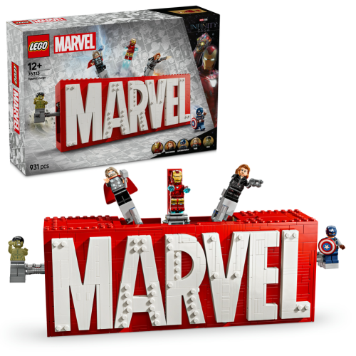 LEGO® Marvel 76313 Logo MARVEL et ses super-héros