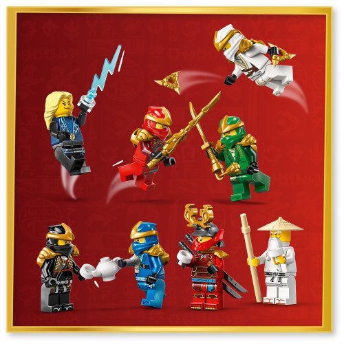LEGO® Ninjago 71866 Exhibición de Personajes Ninja: 15 Aniversario