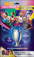 Topps Champions League Stickers 25/26 Mega Multipack