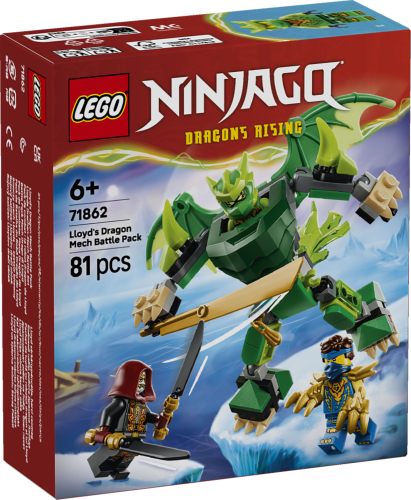LEGO® Ninjago 71862 Battle Pack Mech Drago di Lloyd