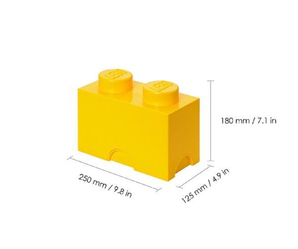 LEGO® Opbergdoos 2 - geel