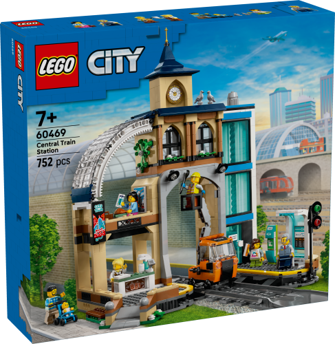 LEGO City 60469 Hlavní vlakové nádraží
