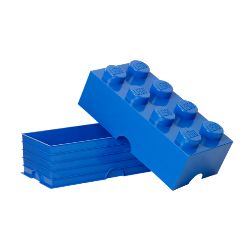 LEGO® Boîte de rangement 8 - bleu